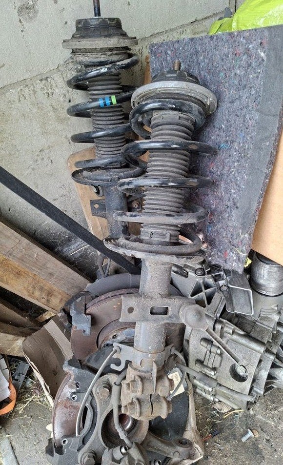 VW T6 California Multivan Veerpoten set origineel, Ophalen, Gebruikt