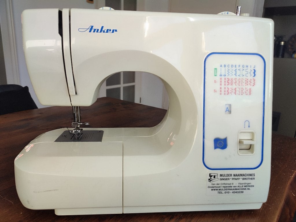 Anker naaimachine 860E te koop!, Hobby en Vrije tijd, Naaimachines en Toebehoren, Ophalen, Gebruikt, Naaimachine, Overige merken