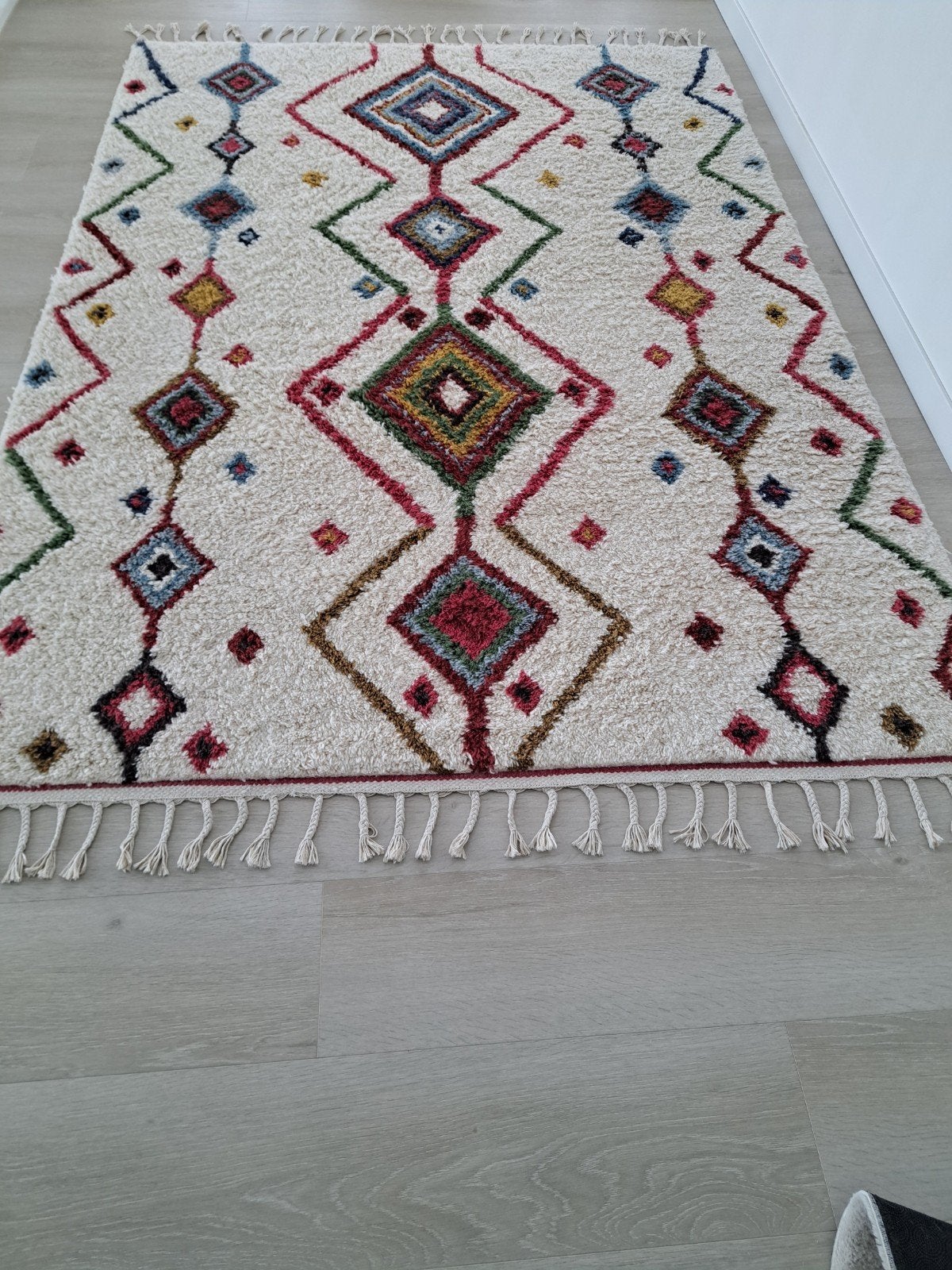 Vloerkleed berber marroc color Karwei 160x230, Ophalen, 150 tot 200 cm, 200 cm of meer, Zo goed als nieuw
