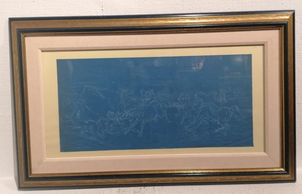 Eugène Verboeckhoven (1798/99-1881) Grote Originele tekening, Ophalen of Verzenden