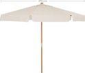 Tuinparasol hout 300 cm Achthoekig met kantelfunctie, Ophalen, Kantelbaar, Nieuw, 1 tot 2 meter