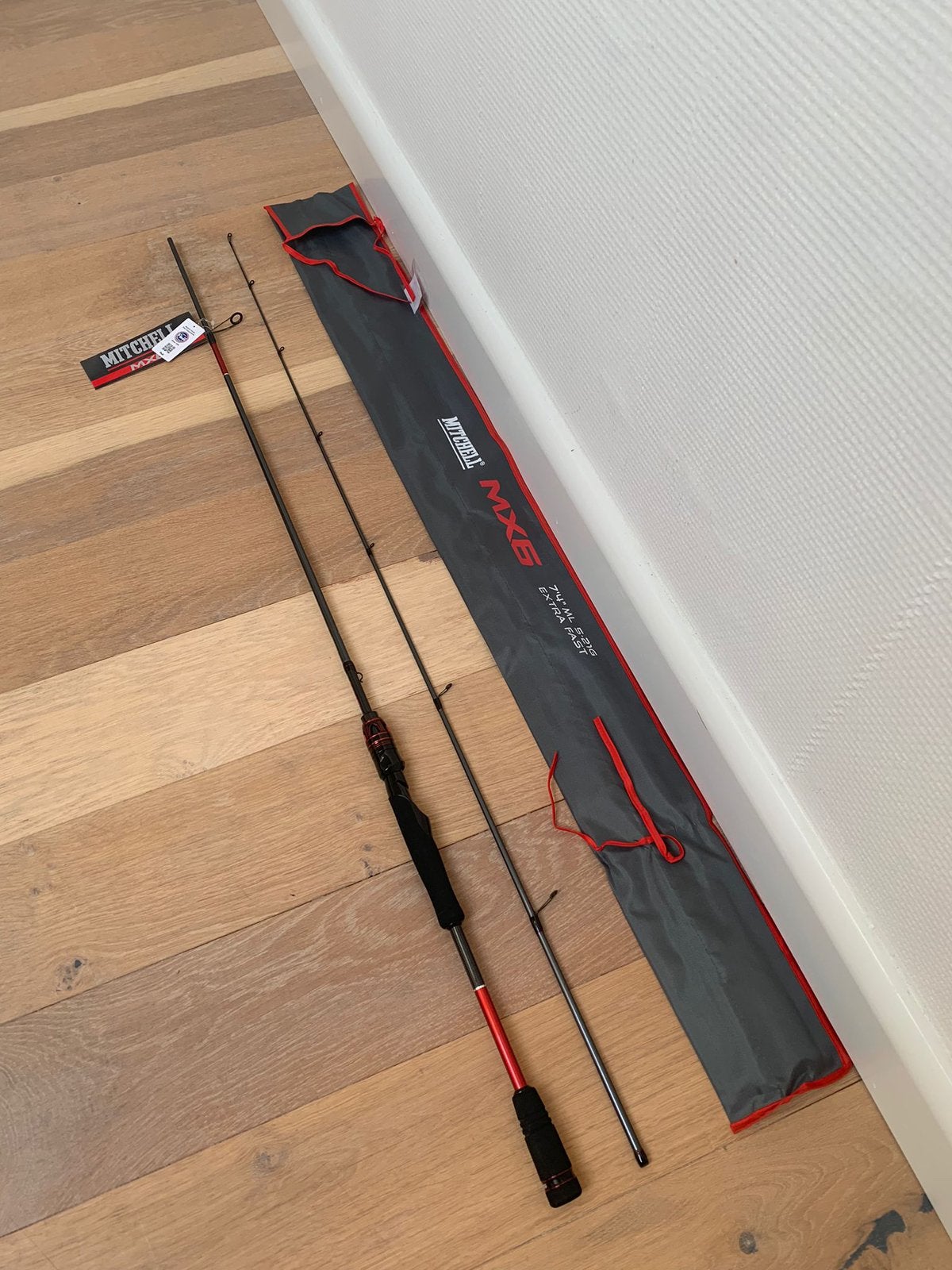 Nieuwe Mitchell MX6 ML spinhengel, 2.23m & 5-21 gr, Mitchell, Werphengel, Nieuw, Ophalen of Verzenden
