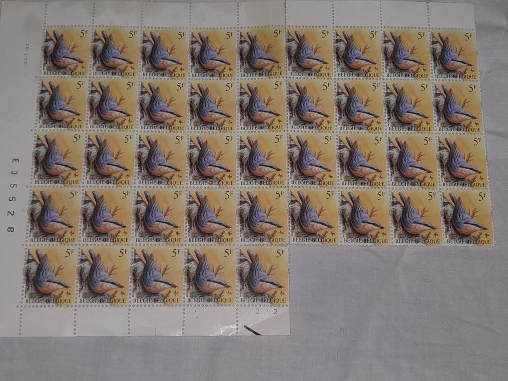 Belgische postzegels - Boomklever 5F, Postzegels en Munten, Brieven en Enveloppen | België, Ophalen of Verzenden, Overige typen
