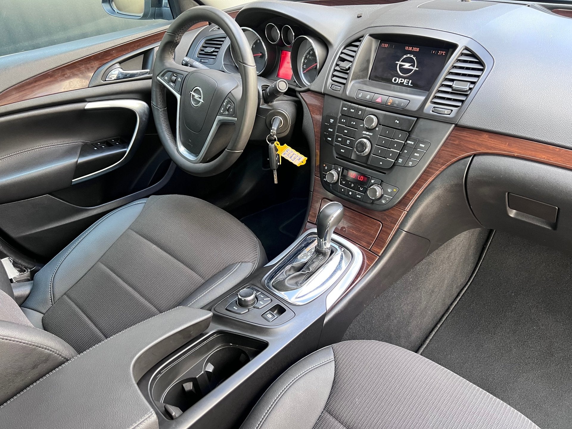 Opel Insignia 2.8 T Executive 4x4 Automaat, Auto's, Opel, Automaat, Zwart, Zwart, Origineel Nederlands