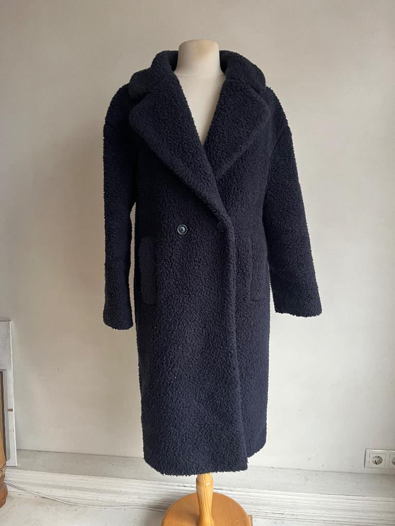 sissy boy jas maat m blauw, Kleding | Dames, Jassen | Winter, Maat 38/40 (M), Sissy-Boy, Zo goed als nieuw, Verzenden