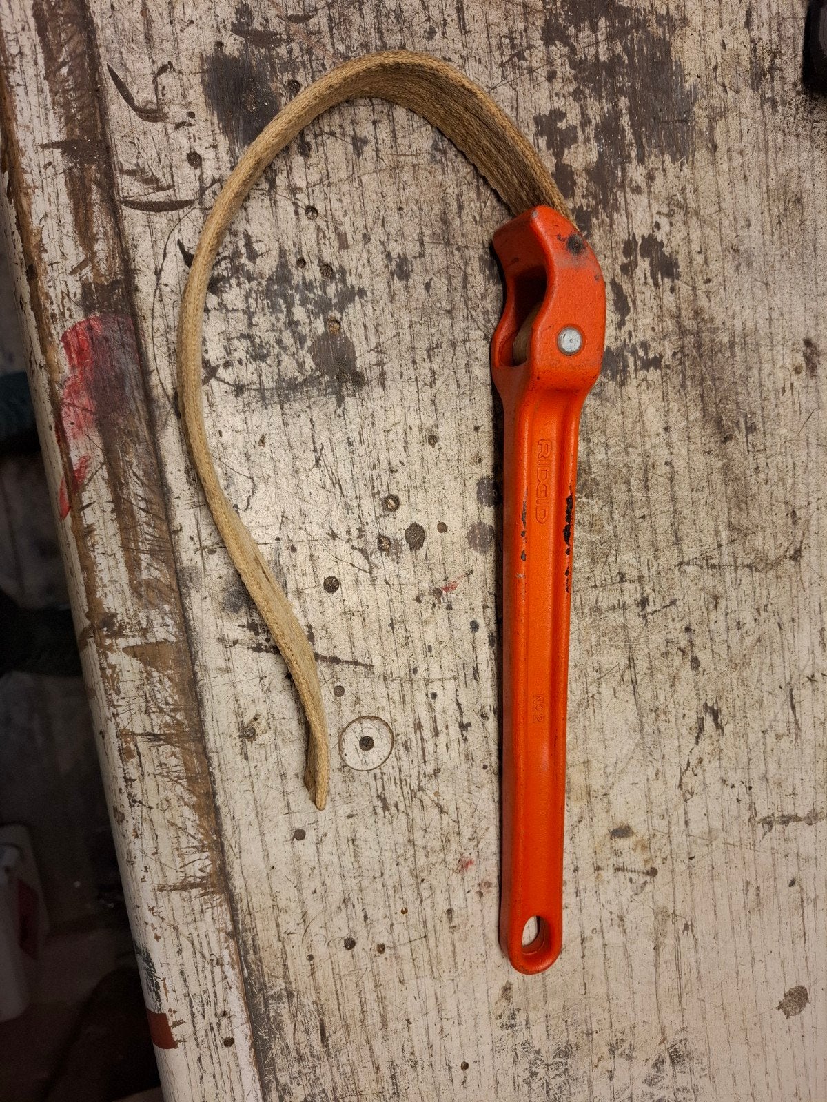 Ridgid bandtang no. 2, Ophalen of Verzenden, Gebruikt, Overige typen, Ridgid