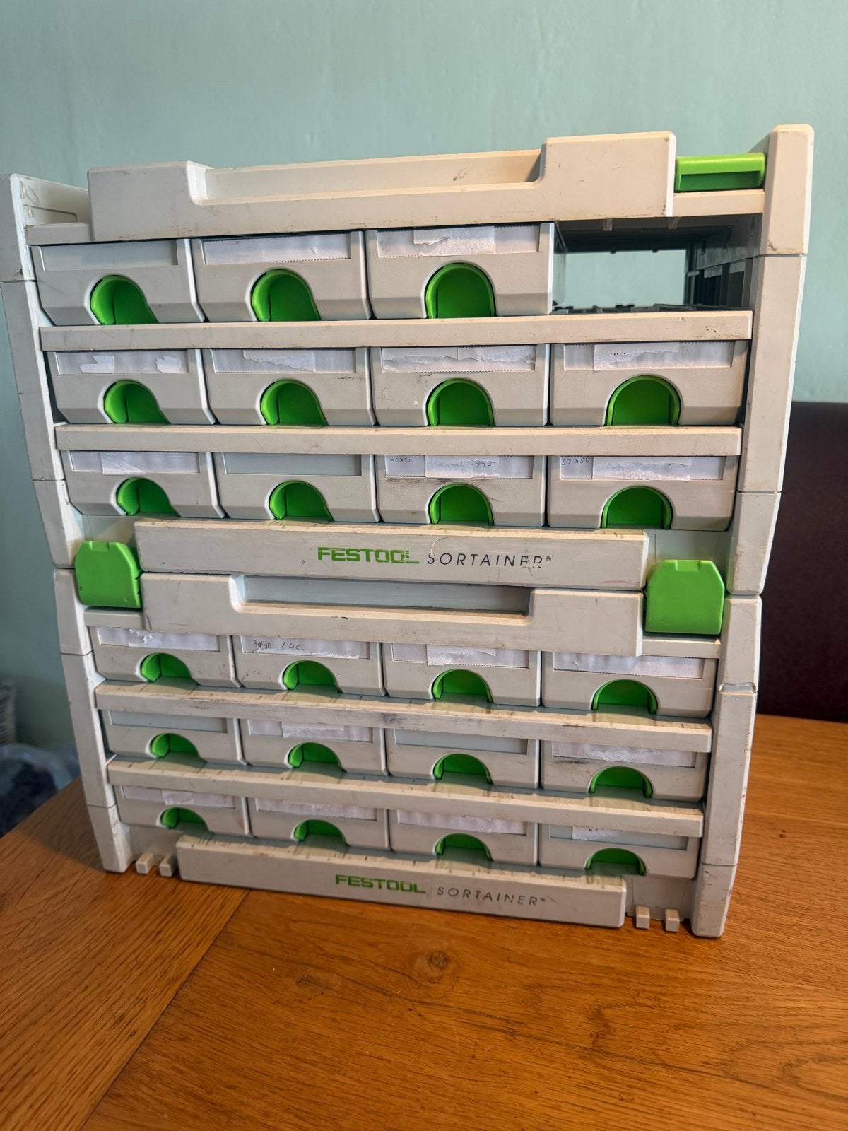 Festool Sortainer SYS 4 TL-SORT/3 gereedschapsopslag, Ophalen, Gebruikt, Gereedschapsopslag, Festool