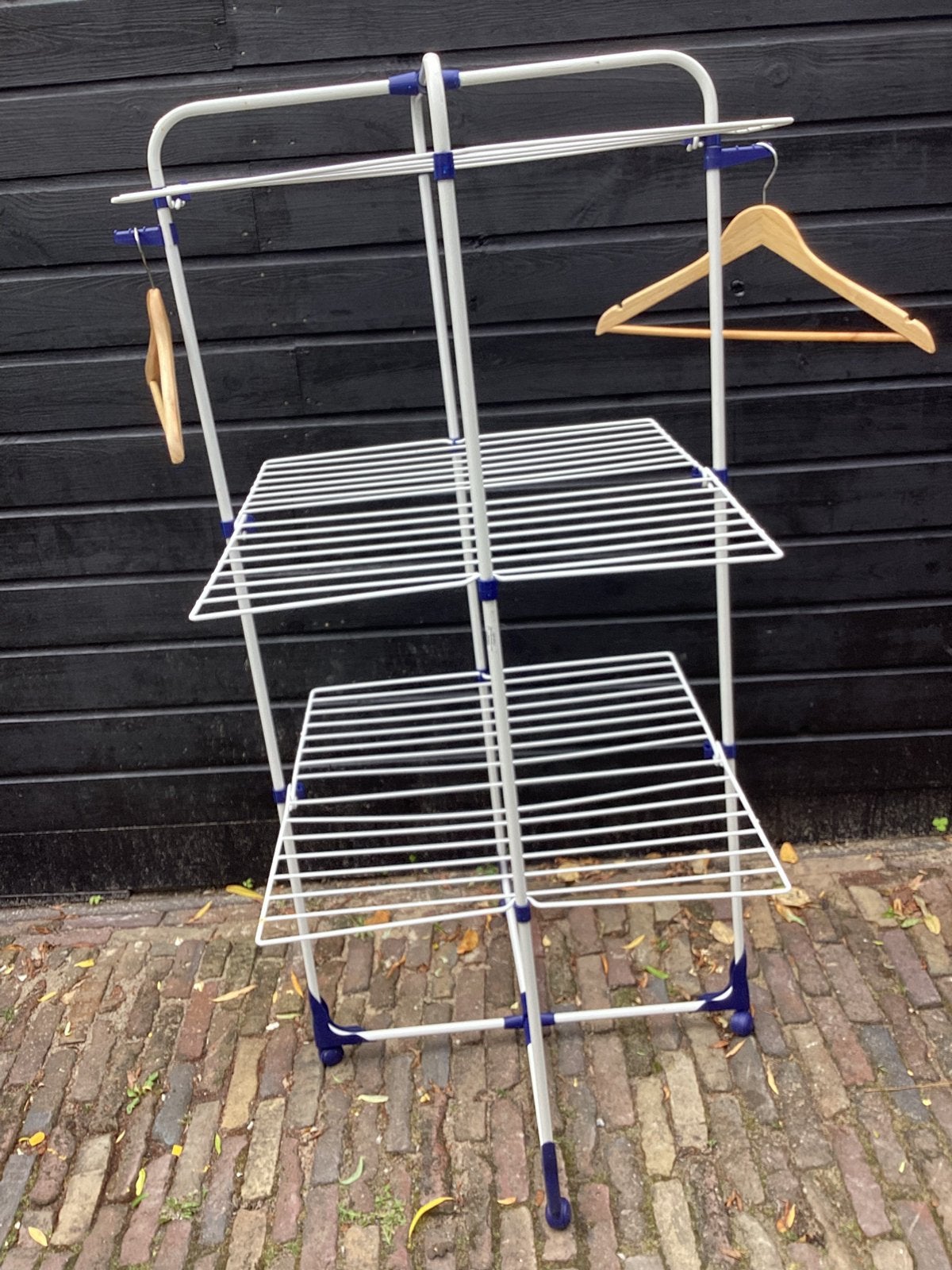 Leifheit Classic 340 Droogtoren, Tower met onder wieltjes, Tuin en Terras, Droogmolens en Wasrekken, Ophalen, Zo goed als nieuw