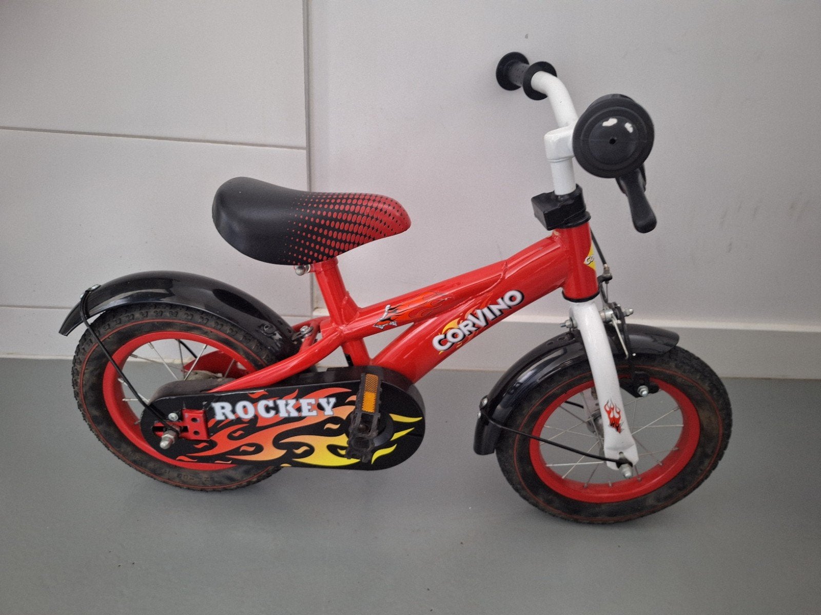 Corvino 12 inch kinderfiets -, Ophalen, Minder dan 16 inch