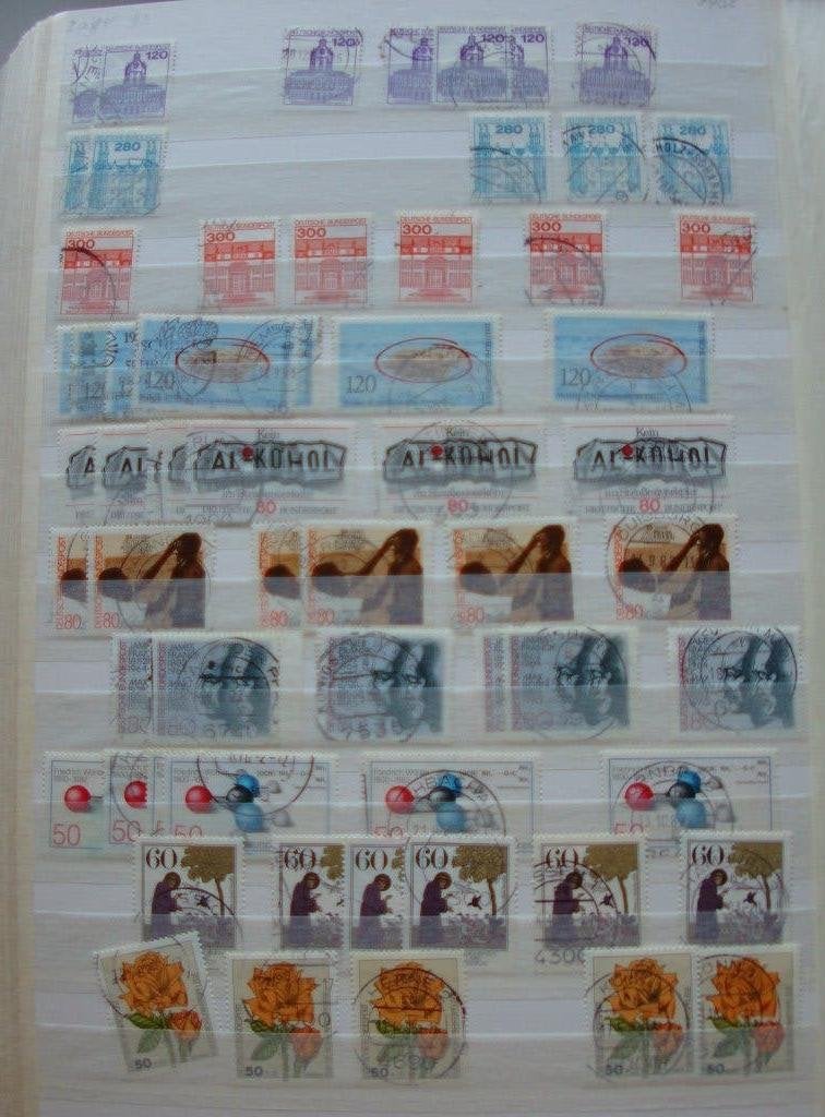 Dik Leuchtturm stockboek Duitsland 1966-1982, Ophalen of Verzenden, Buitenland
