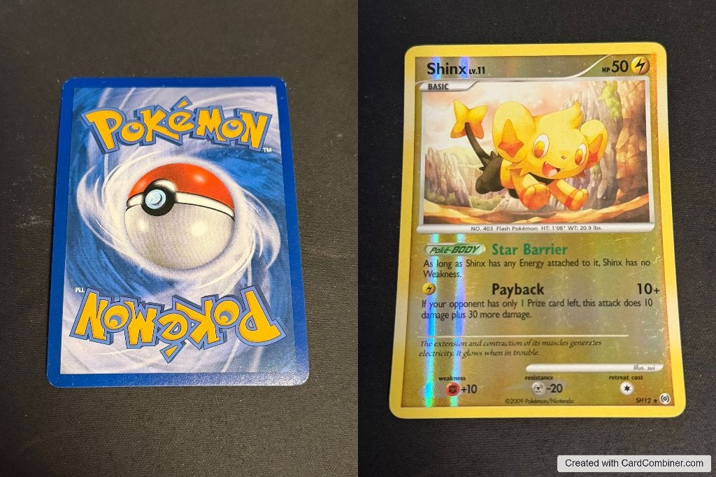 Shinx Lv.11 (AR SH12), Ophalen, Gebruikt, Losse kaart, Foil