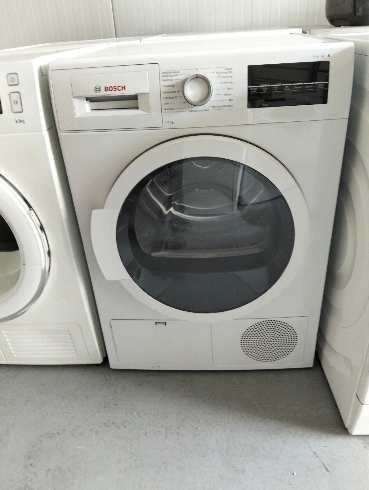 Bosch Serie 6 Condensdroger 8kg, 6 tot 8 kg, Robert Bosch Hausgeräte GmbH, Ophalen of Verzenden, Voorlader