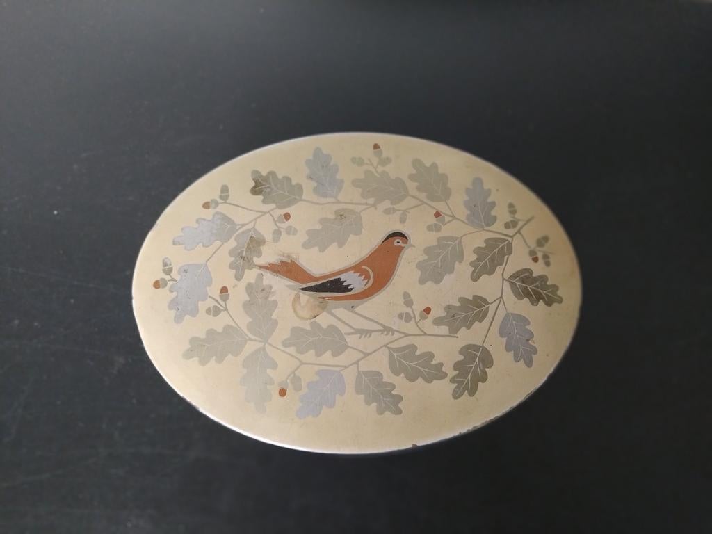 Verkade koektrommel, Ophalen of Verzenden, Zo goed als nieuw, Koek(jes), Verkade
