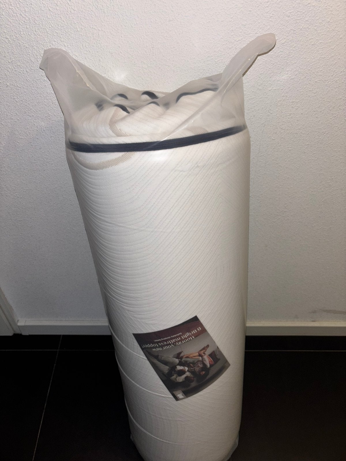 B Bright Gold koudschuim topper 120x200 – ingeseald, Nieuw, Ophalen of Verzenden, Twijfelaar, 200 cm