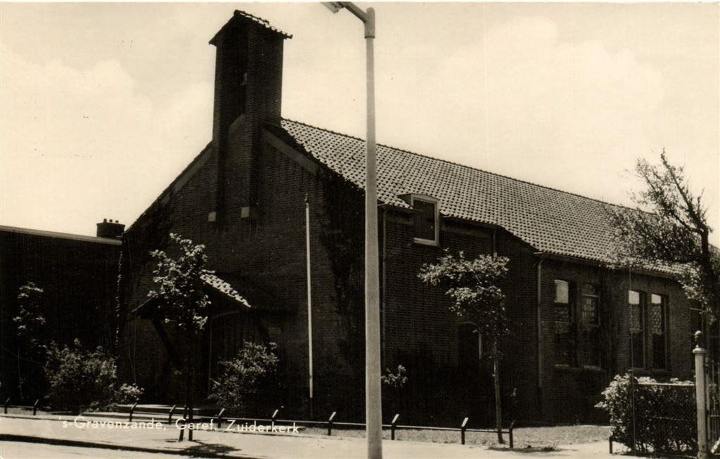 s-Gravenzande, Geref. Zuiderkerk - ongelopen, Ophalen of Verzenden, 1960 tot 1980, Ongelopen, Noord-Brabant