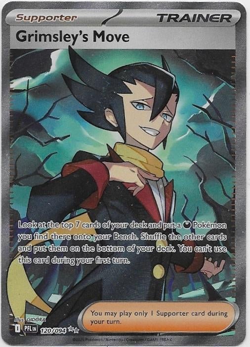 Phantasmal Flames,  Grimsley's Move [full-art] 120/94, Verzenden, Nieuw, Losse kaart