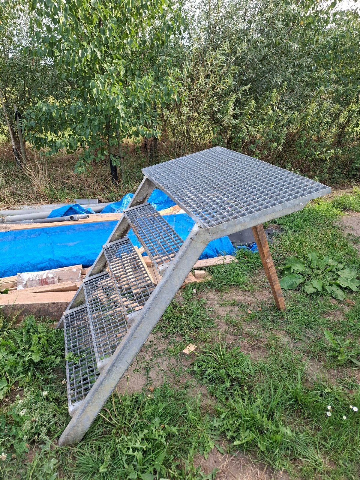 gegalvaniseerd trap, Doe-het-zelf en Verbouw, Ophalen of Verzenden, Minder dan 2 meter