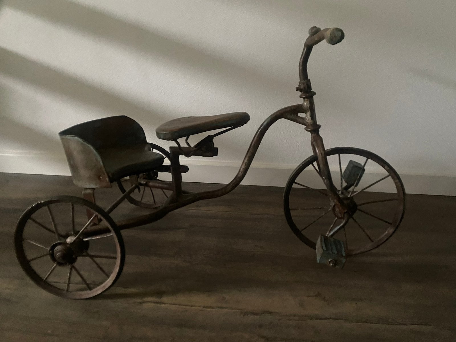 Originele antieke driewieler, Antiek en Kunst, Ophalen