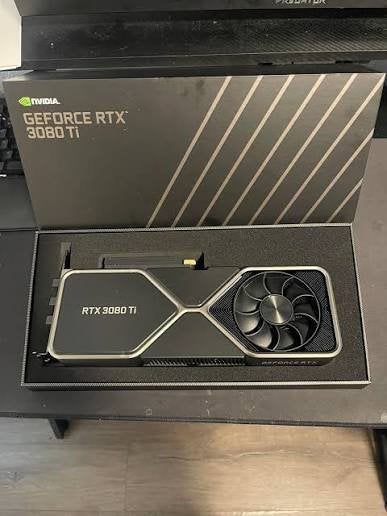 NVIDIA GeForce RTX 3080 Ti FE 12GB Videokaart, Computers en Software, Videokaarten, HDMI, GDDR6, PCI-Express 4, Ophalen of Verzenden