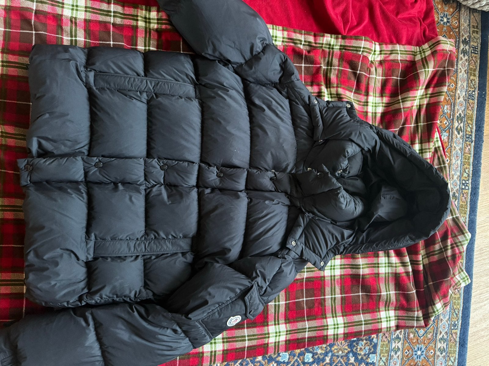 Moncler Heren Winterjas, Ophalen of Verzenden, Zo goed als nieuw, Maat 56/58 (XL), Zwart
