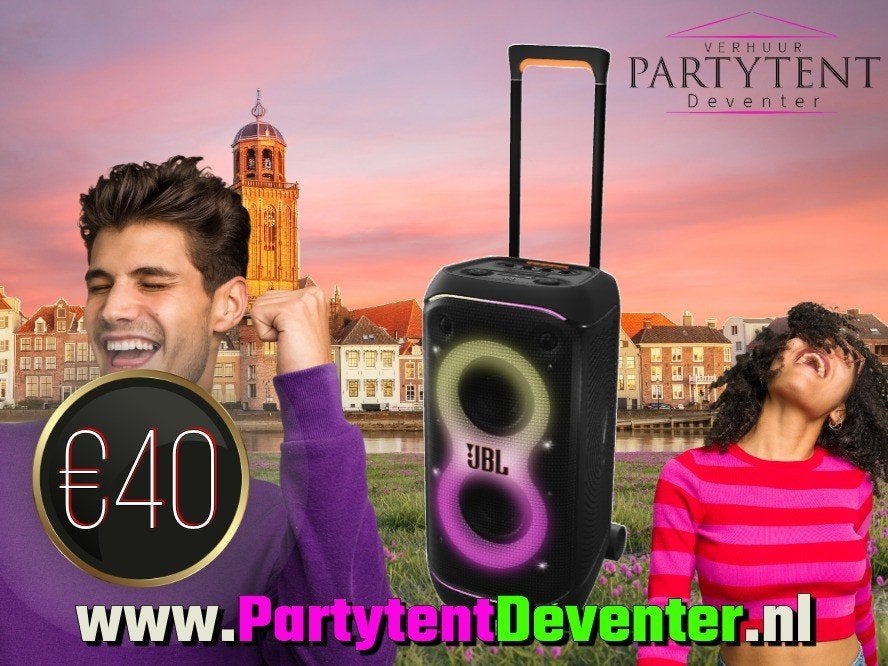 Feestje! JBL Partybox 320, Karaoke + Partytent etc., Ophalen, Nieuw, Overige