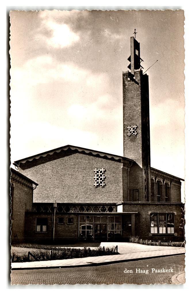 Den Haag, Paaskerk, Verzenden, 1940 tot 1960, Ongelopen, Zuid-Holland