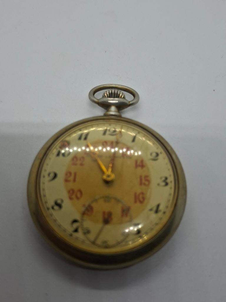 Antiek Zakhorloge 4.3 cm Gusto Levrette, Overige merken, Overige materialen, Zakhorloge, 1900 tot 1930