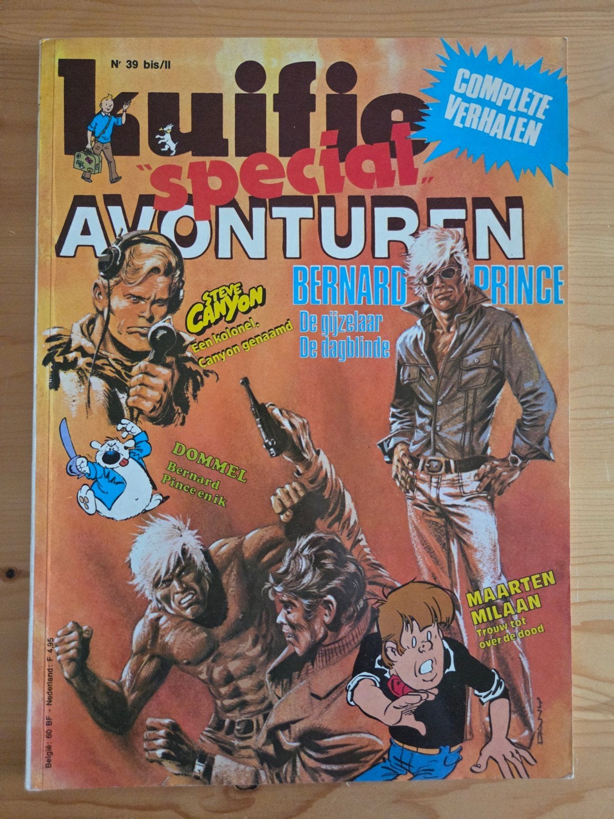 kuifje special avonturen stripboek, Boeken, Eén stripboek, Ophalen of Verzenden, Gelezen