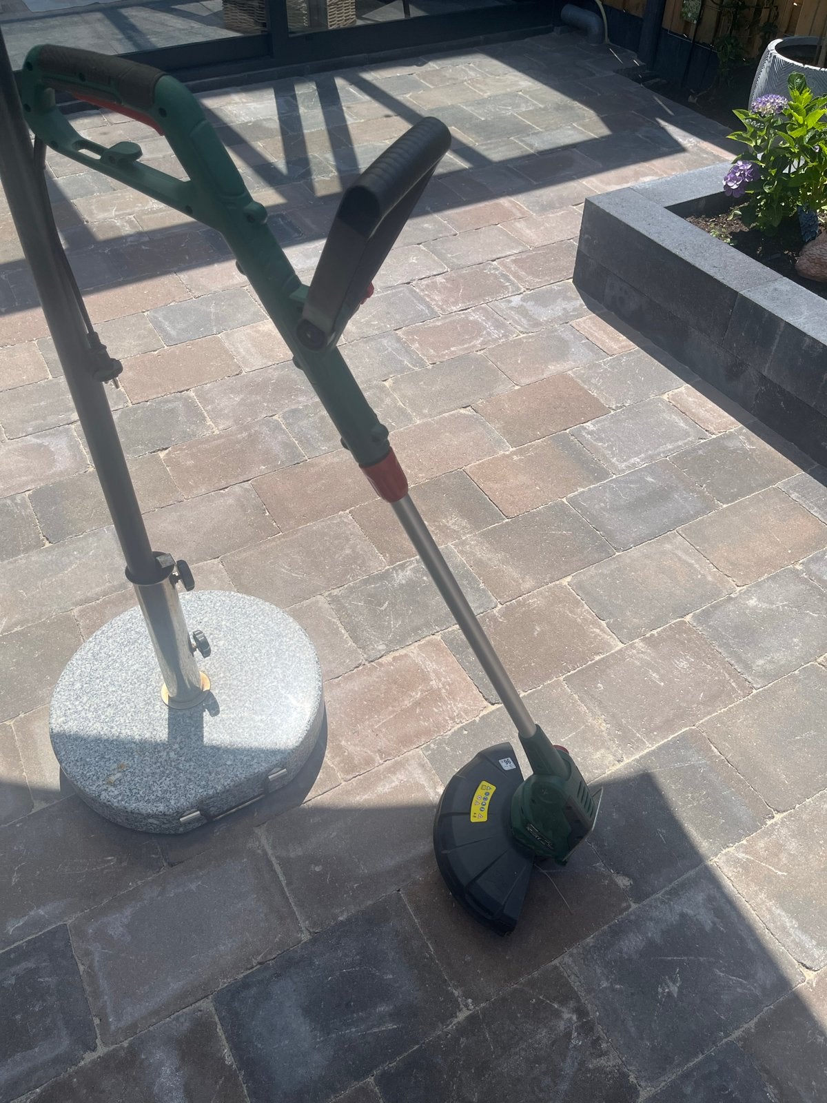 Elektrische Grastrimmer met Extra Spoelen, Tuin en Terras, Grastrimmers, Ophalen, Gebruikt, 30 tot 50 cm, Elektrisch