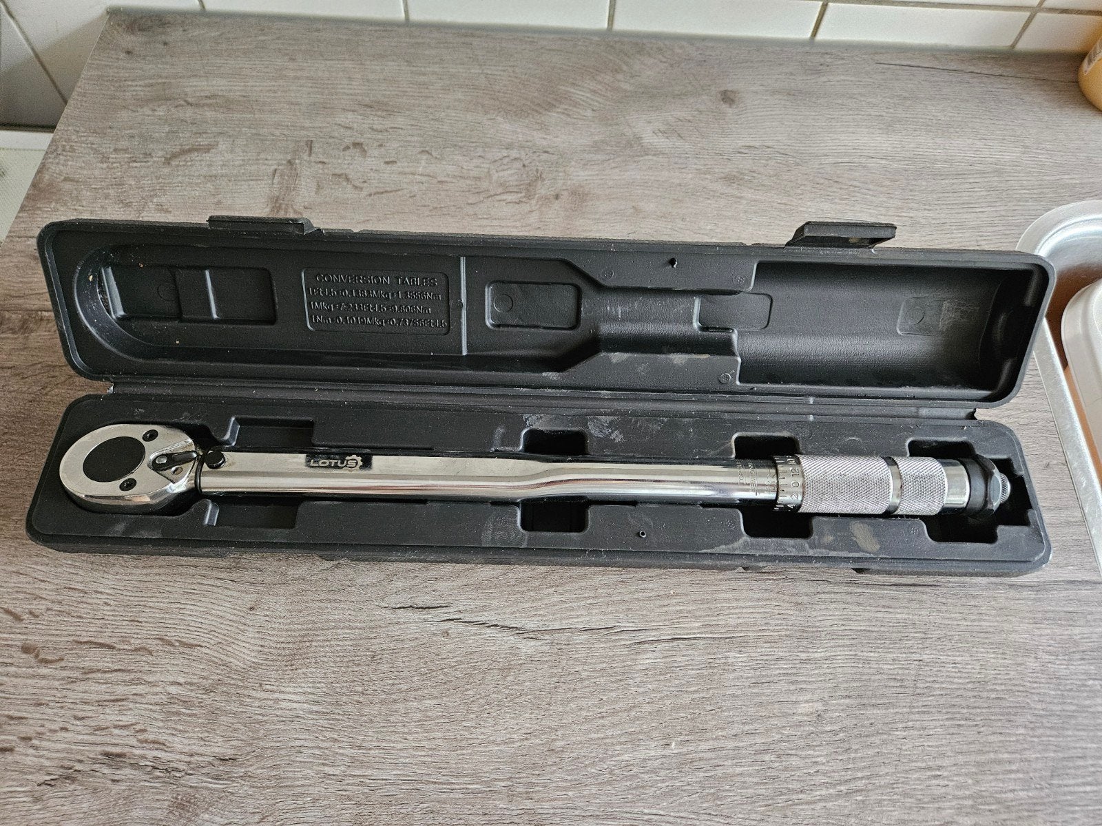 Lotus momentsleutel 28-210NM, Ophalen of Verzenden, Zo goed als nieuw, Sleutel/ratel, Overige merken