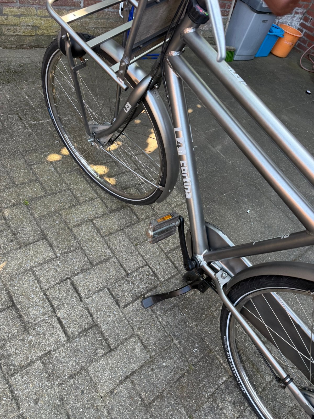 Cortina u4 transport herenfiets framehoogte 56cm, Fietsen en Brommers, Fietsen | Heren | Herenfietsen, Overige merken, Versnellingen