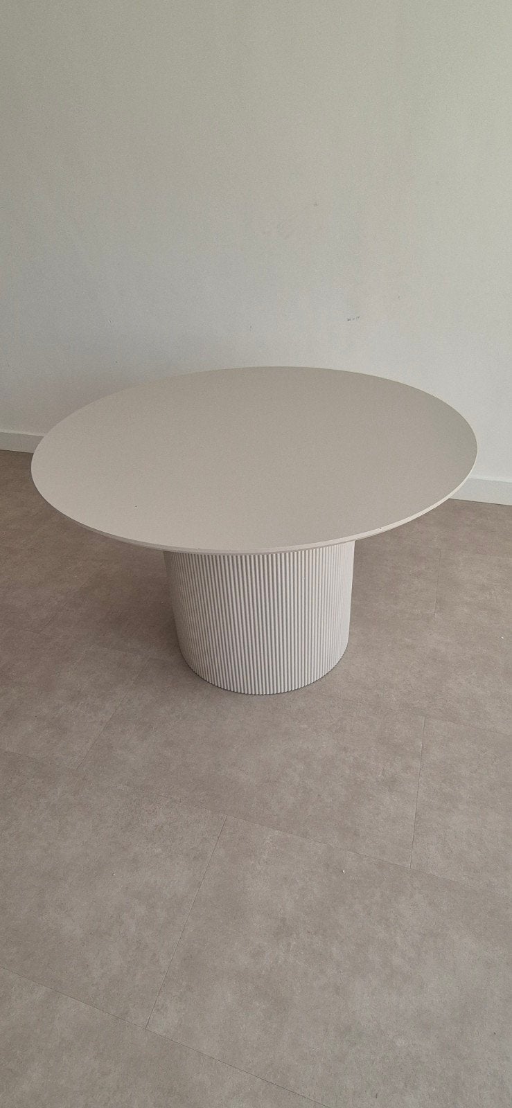 ronde eettafel 120, Huis en Inrichting, Ophalen of Verzenden, Rond, 100 tot 150 cm, 100 tot 150 cm