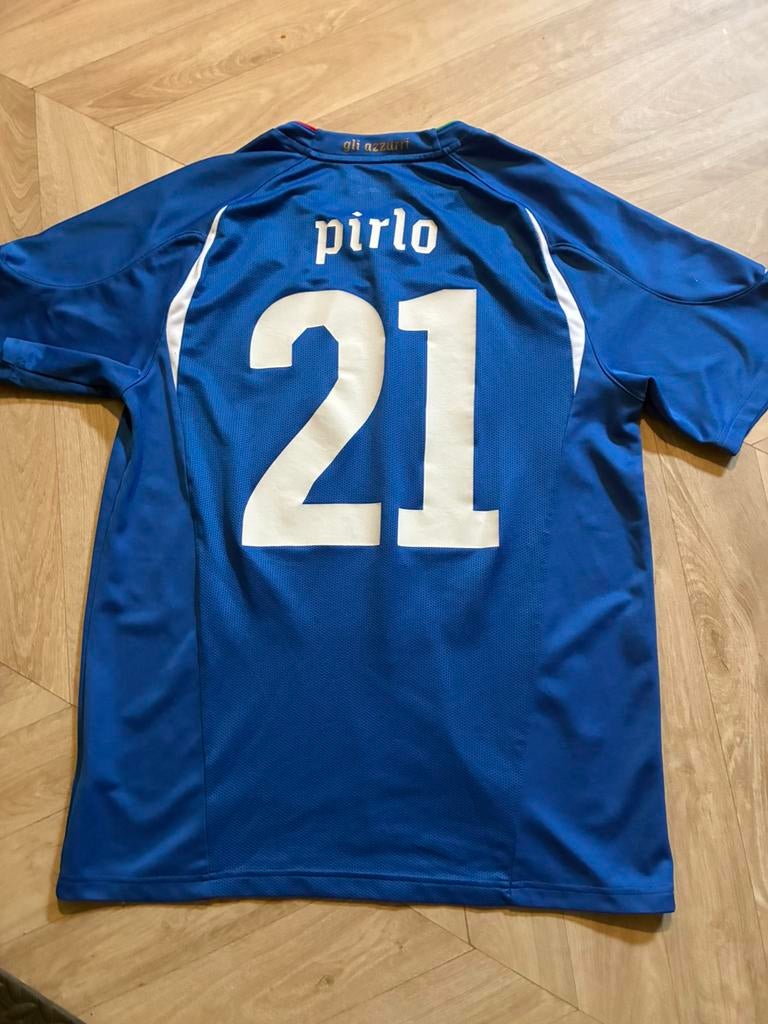 Origineel Italie Pirlo shirt maat L, Maat L, Ophalen of Verzenden, Zo goed als nieuw, Shirt
