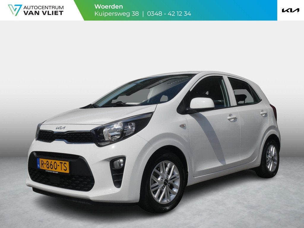 Kia Picanto 1.0 DPi DynamicLine | Carplay | Camera | Airco |, Voorwielaandrijving, 12 maanden, Stof, Gebruikt