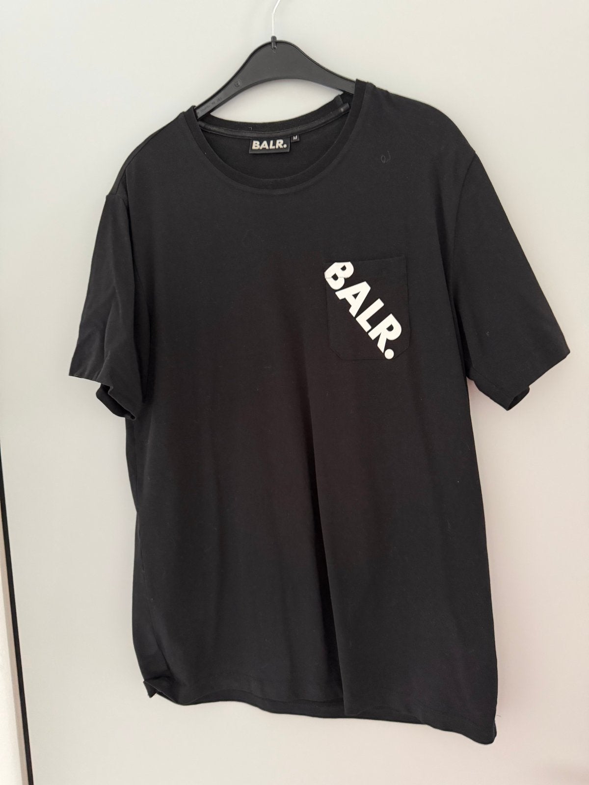 BALR. T-shirt Zwart Maat M, Ophalen of Verzenden, Gedragen, Maat 48/50 (M), Zwart