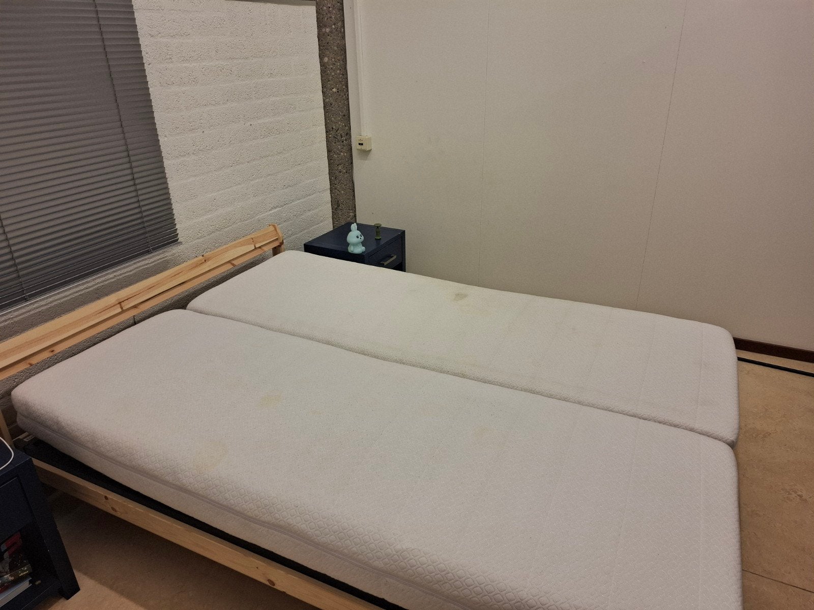 Heel bed 140200 gratis ophalen, Ophalen, Gebruikt, Tweepersoons, 140 cm