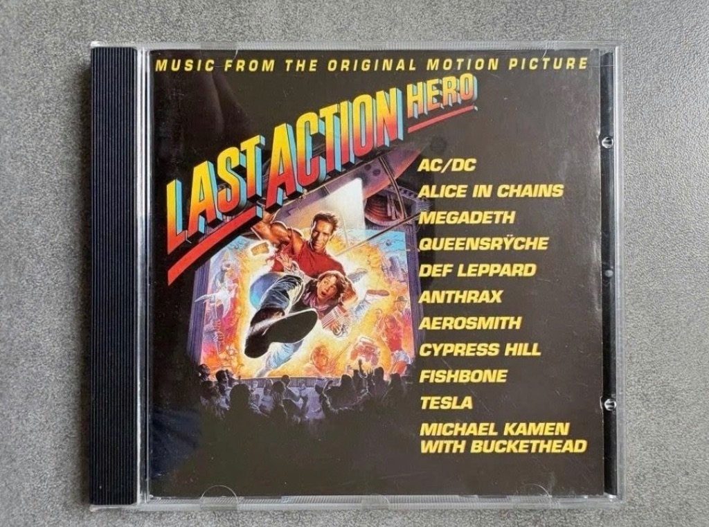 Last Action Hero - Music From The Motion Picture, leuke cd, Cd's en Dvd's, Cd's | Hardrock en Metal, Ophalen of Verzenden, Zo goed als nieuw
