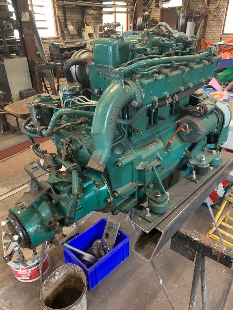 volvo penta motor, Watersport en Boten, Buiten- en Binnenboordmotoren, Ophalen, Gebruikt, Binnenboordmotor, Diesel