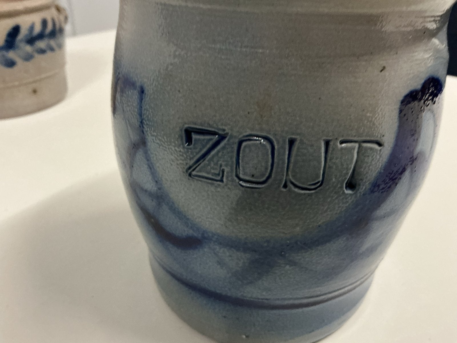 Antieke Keulse potten: Zout en Margarine, Antiek en Kunst, Ophalen of Verzenden