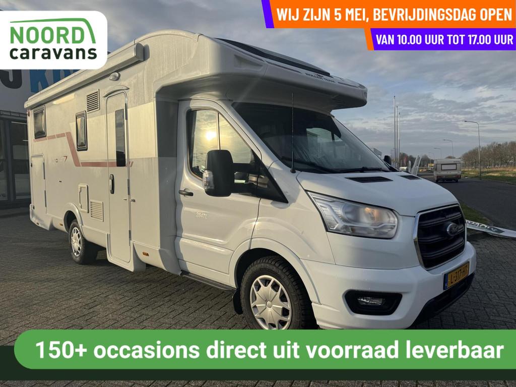 Roller team KRONOS 284 TL AUTOM.,ENKELE BEDDEN,HEFBED,AIRCO, Fietsendrager, 7 tot 8 meter, Bedrijf, Diesel