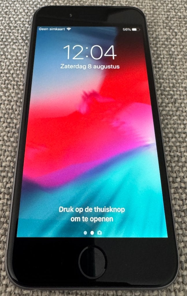 iPhone 6 | 32GB | Space Gray | Krasvrij | Incl. Doos, Gebruikt, 32 GB, Ophalen of Verzenden, Zonder simlock