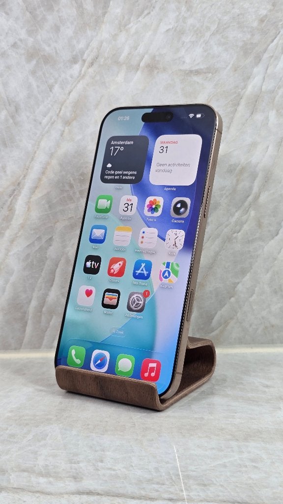 Apple iPhone 16 Pro Max 256GB Desert, Telecommunicatie, 256 GB, ., IPhone 16 Pro Max, Ophalen of Verzenden