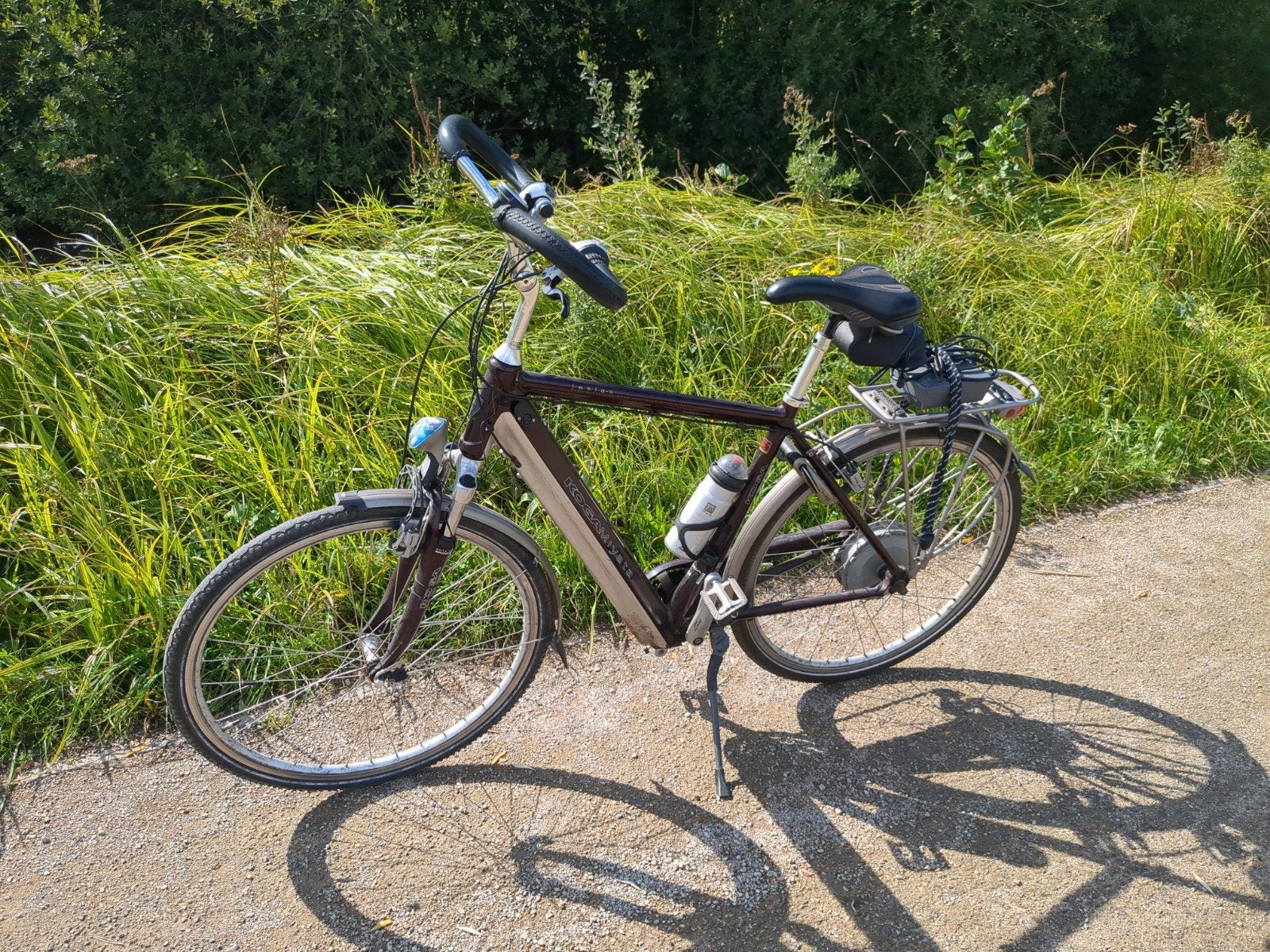 Koga Myata Tesla-s electrische fiets, Ophalen, Gebruikt, Vering, Koga Miyata