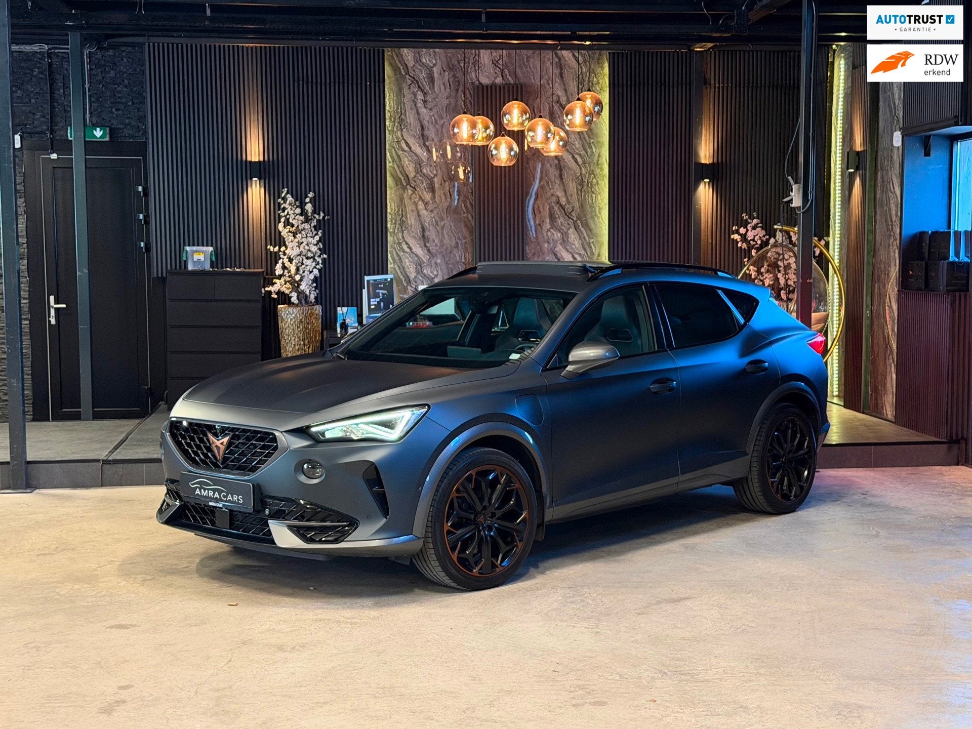 Cupra Formentor 1.4 e-Hybrid VZ Performance Copper|PANO|KUIP, Auto's, Cupra, Gebruikt, Euro 6, 4 cilinders, Plug-in hybride