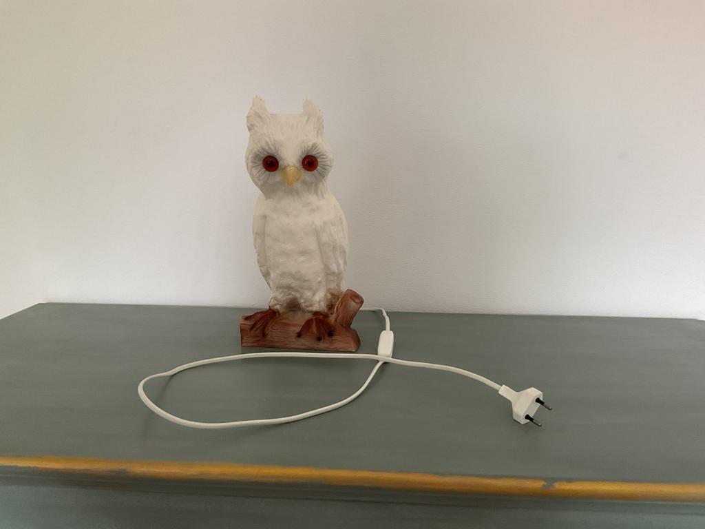 Lamp uil, Ophalen, Zo goed als nieuw, Minder dan 50 cm