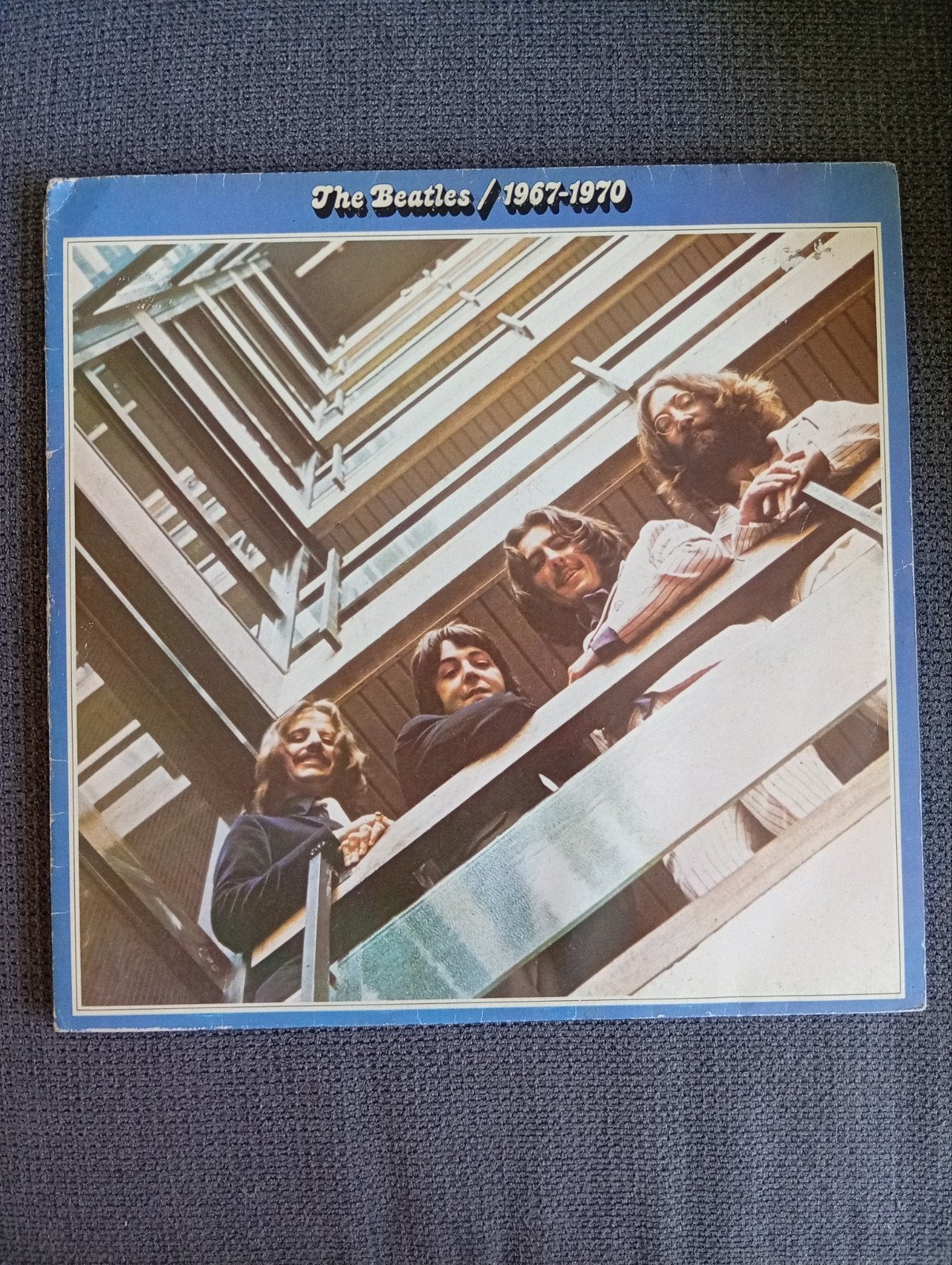 The Beatles 1967-1970 Dubbel-LP (Blauwe Album), Cd's en Dvd's, Vinyl | Pop, Gebruikt, Pop, Ophalen of Verzenden, Dubbel-LP