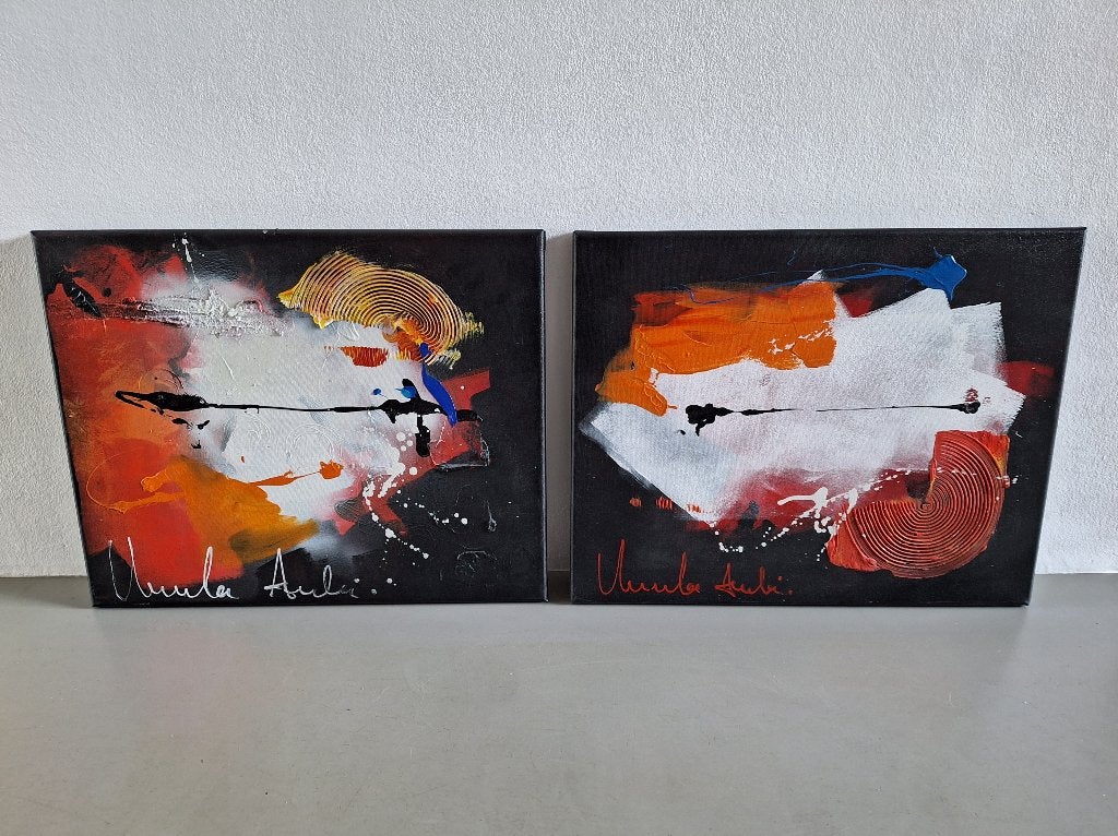 div. Ursula Chantal Sophie Yvette U.C.S.Y. Aubri schilderij, Ophalen of Verzenden