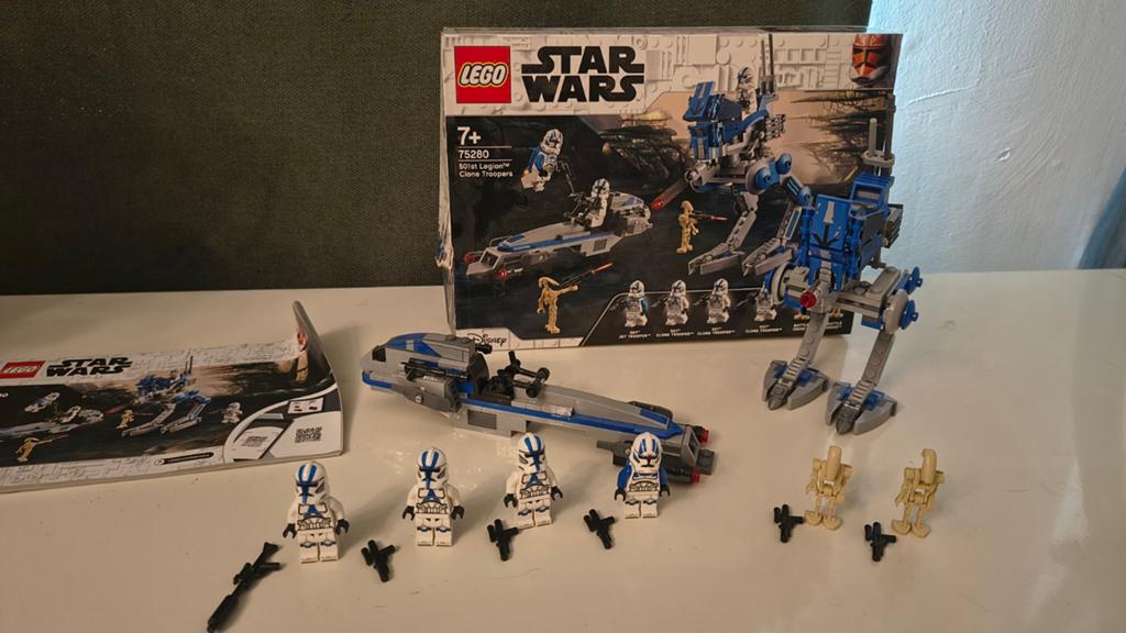 LEGO Star Wars 501st Legion Clone Troopers (75280), Star Wars, Lego, Ophalen of Verzenden, Zo goed als nieuw