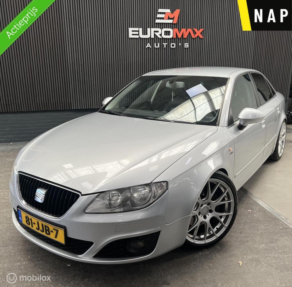 Seat Exeo 2.0 TSI Businessline High NAP - Cruise - Airco, Euro 5, Gebruikt, Zwart, 4 cilinders