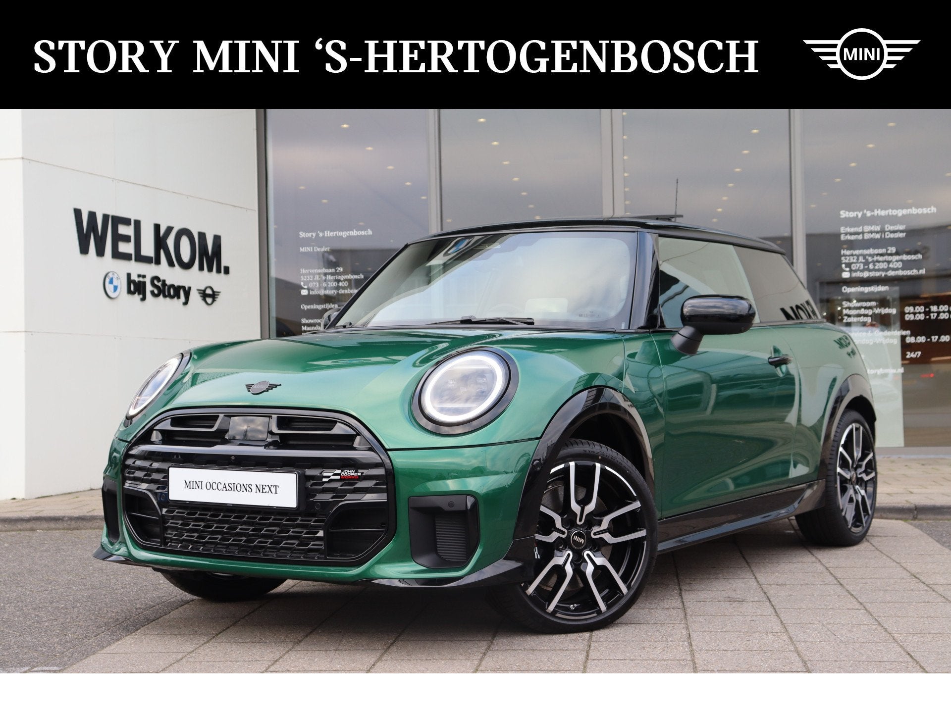 MINI Hatchback Cooper S Automaat / John Cooper Works / Pakke, 1998 cc, Gebruikt, 4 cilinders, Met garantie (alle)